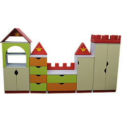 Игровая стенка "Замок" (с мягкими элементами)