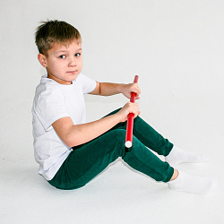 Палка гимнастическая 71см, d2см