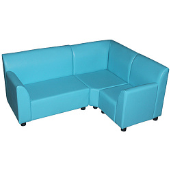 «Колобок» комплект мягкой угловой мебели на колесиках