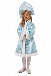 Карнавальный костюм детский "Снегурочка девочка-1"