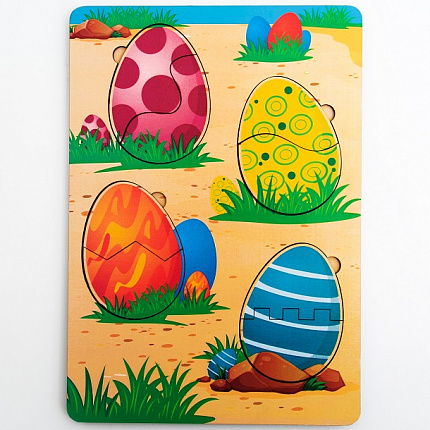 Вкладыш многоуровневый Динозавры