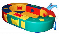 МАНЕЖ овальный 180*120*25см, стенка 25/20см