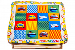 Головоломка "Веселый транспорт"
