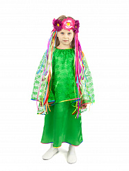 Лето (девочка): платье + головной убор.