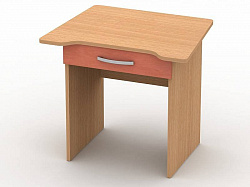 ПАРТА ОДНОМЕСТНАЯ С ЯЩИКОМ НЕРЕГУЛИРУЕМАЯ