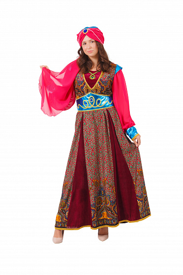 Карнавальный костюм взрослый  "Восточная принцесса Будур"
