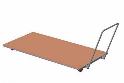 Тележка для перевозки матов