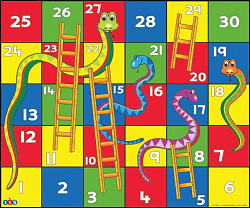 Тематическое поле-маршрутизатор  для мини-робота Bee-Bot «Змейка».