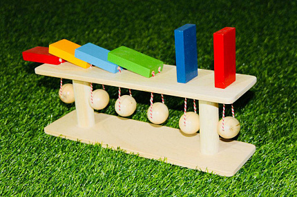 Тактильно-развивающая панель "Эффект домино 1"