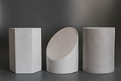 Набор гипсовых геометрических тел (15 шт.)