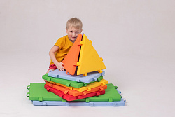 Мягкий конструктор  Модулешки "Оптимальный"
Комплект модулей с магнитными креплениями, 12 элементов, Магматик