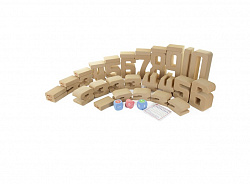 Комплект "1-10", мягкий, большой (37шт)