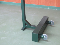 Стойки бадминтонные мобильные с противовесами по 30кг, стандартные