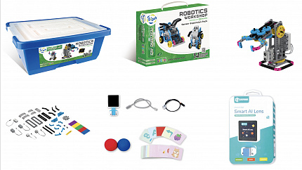 Комплект Гиго-ИИ: обучающий робототехнический комплект с искусственным интеллектом