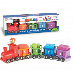 паровозик «Чух-Чух. Считай и сортируй» (21 элемент)