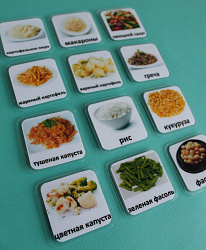 Пособие ПЕКС. Набор карточек ПЕКС «ГАРНИРЫ»