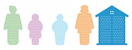 Комплект настенных панелей «Семья»