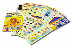 ДЕМОНСТРАЦИОННЫЙ МАТЕРИАЛ к Блокам Дьенеша и палочкам Кюизенера