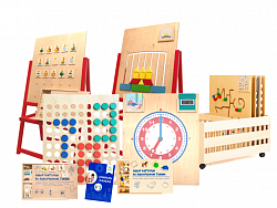 Комплект игровых панелей с мобильной стойкой и основаниями