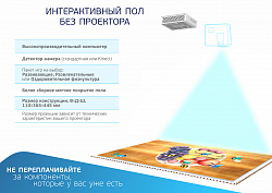 Интерактивный пол «Знайка» без проектора
