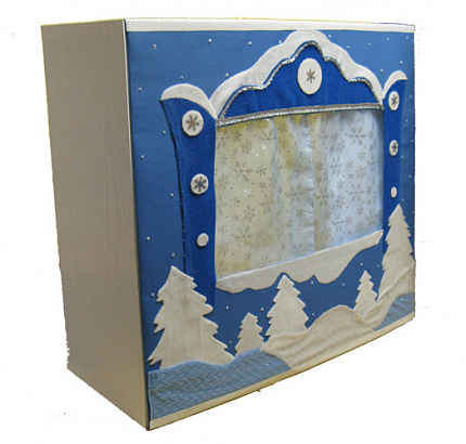 Настольная ширма-книжка  «Зима»  