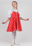 Сарафан в горошек для девочки 1