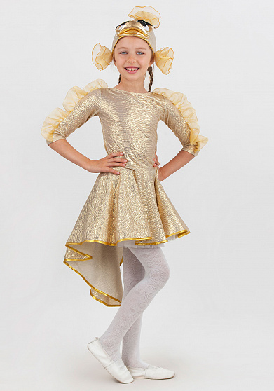 Костюм Золотой рыбки для девочки