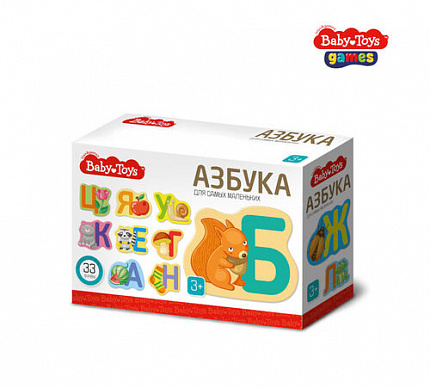 Игра настольная "Азбука для самых маленьких" Baby Toys games