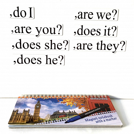 Набор магнитных карточек Taq questions (большой размер)