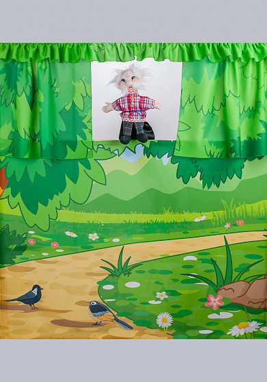 Перчаточная кукла Дед