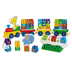 Конструктор с УМК. Конструктор "Веселые Уроки. Цифры и Буквы" №3. Креатив