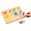 Игра развивающая деревянная "Цвета"