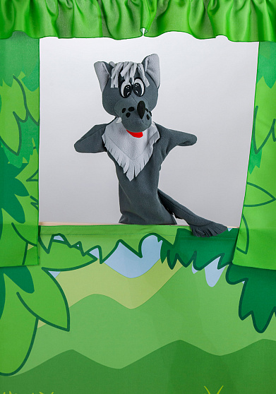 Перчаточная кукла Волк