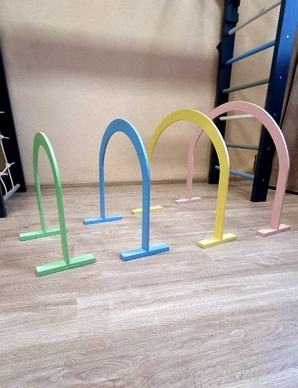 Комплект дуг для пролезания 4шт (полукруглые)