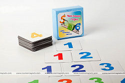 Набор магнитных карточек "Числовая горка"