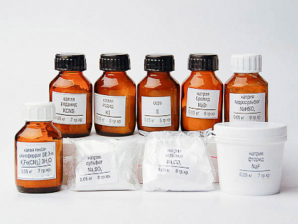 Набор № 12 ВС "Неорганические вещества"