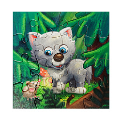 Пазл First Puzzle "Волчонок" (16 эл) Baby Toys