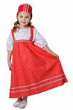 Внучка (сарафан с имитацией блузки, кокошник)