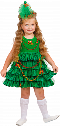 Карнавальный костюм детский "Ёлочка "Пушистая"