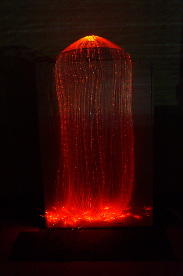 Фибероптический занавес зеркальный полукруглый