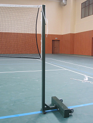Стойки бадминтонные мобильные с противовесами по 30кг, стандартные
