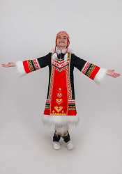 Северный костюм Танец огня для девочки