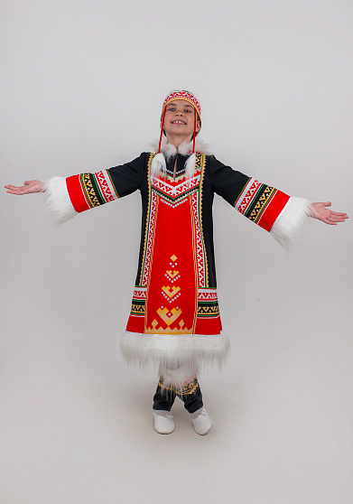 Северный костюм Танец огня для девочки