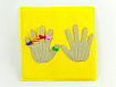 Желтый квадрат  "Руки"