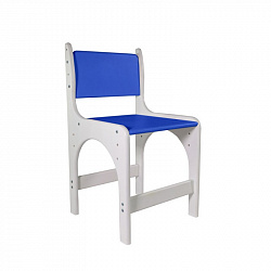 СТУЛ ДЕТСКИЙ "АЛЬФА" РЕГУЛИРУЕМЫЙ, (СПИНКА И СИДЕНИЕ ЦВЕТНЫЕ)  ФАНЕРА, ГР. 1-3