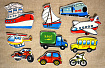Набор "Транспорт", 10 шт.