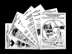 Комплект таблиц по экологии  "Экосистема-экологическая единица окружающей среды" (лам.,12 шт.)
