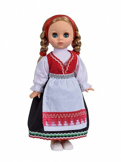 Эля  в норвежском костюме