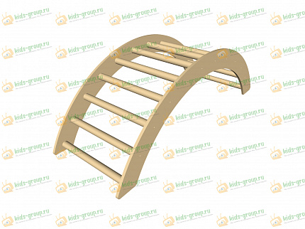 Мостик-качалка массив дерева