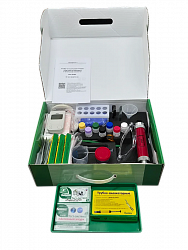 Мини-экспресс-лаборатория радиационно-химической разведки, в коробке-
кейсе